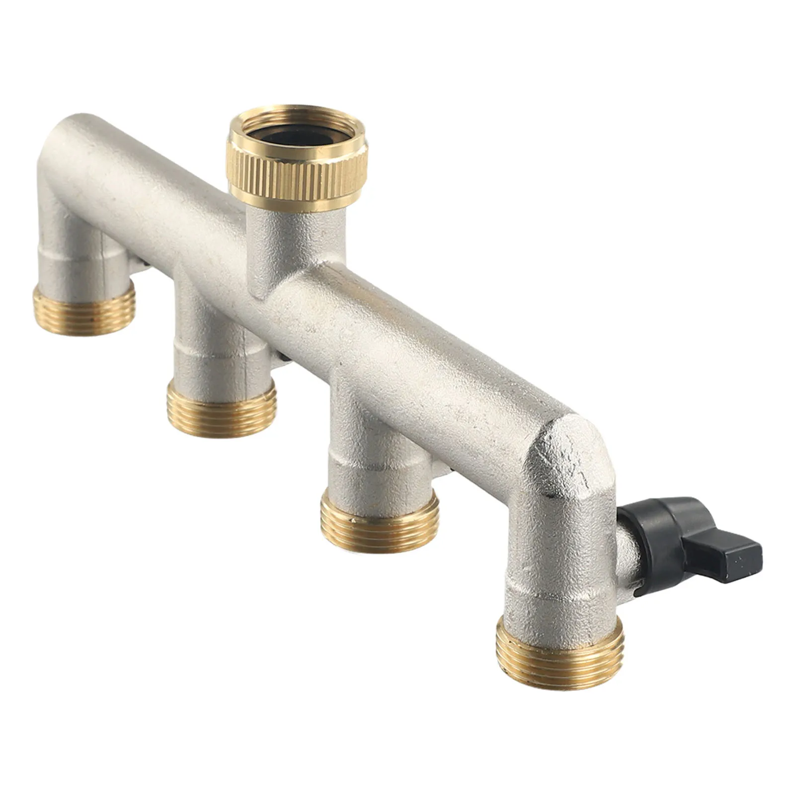 Garden Hoses 4-way Distributor 3/4 Inch 4 Way Durable Garden Hose Connector High Pressure Hot/Cold Water Connections
Garden Hoses 4-way Distributor 3/4 Inch 4 Way Durable Garden Hose Connector High Pressure Hot/Cold Water Connections