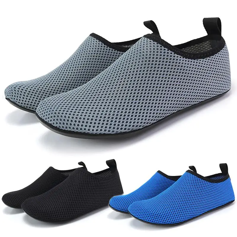 

Men Women Yoga Shoes Outdoor Swimming Shoes Quick Drying Wading Shoes Men Beach Sandals for Water Sport Barefoot Mesh Size 35-49