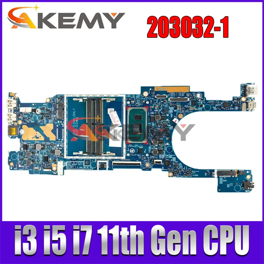 203032-1 FOR HP Pavilion 14-DY 14T-DY Laptop Motherboard With i3 i5 i7 11th Gen CPU 100% Fully Tested
203032-1 FOR HP Pavilion 14-DY 14T-DY Laptop Motherboard With i3 i5 i7 11th Gen CPU 100% Fully Tested