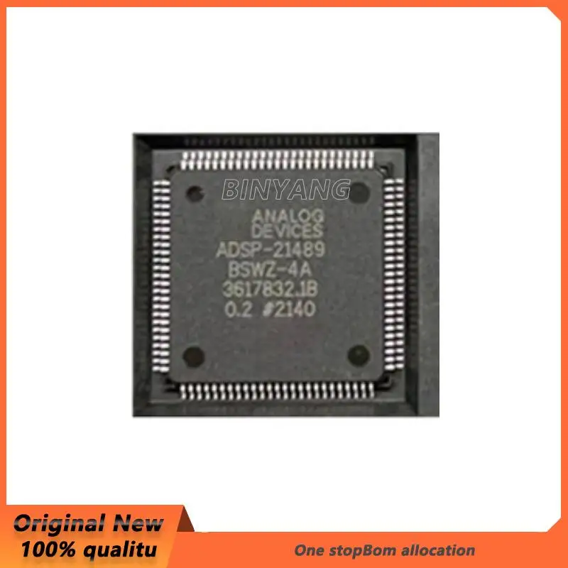

ADSP-21489KSWZ-4A ADSP-21489BSWZ-4A Package LQFP-100 New Original Genuine Microcontroller IC Chip Single Chip (MCU/MPU/SOC)