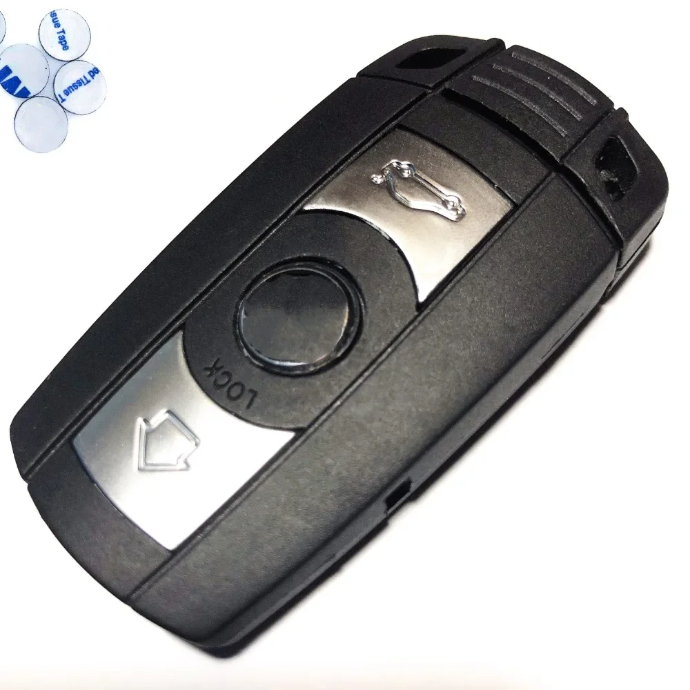 

For BMW 2 Pcs DIY KEYDIY 11mm Aluminum Remote Case Cover Fob Car Key Shell Blank Round Emblem Symbol Sticker Badge Label