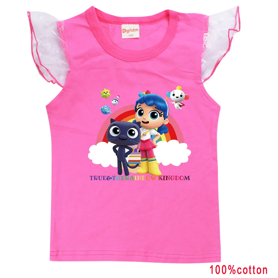 Cartoon True and The Rainbow Kingdom T Shirt Kids 100% COTTON T Shirt Baby Girls Lovely Tees 2023 Summer Clothes Boys Tshirts
Cartoon True and The Rainbow Kingdom T Shirt Kids 100% COTTON T Shirt Baby Girls Lovely Tees 2023 Summer Clothes Boys Tshirts