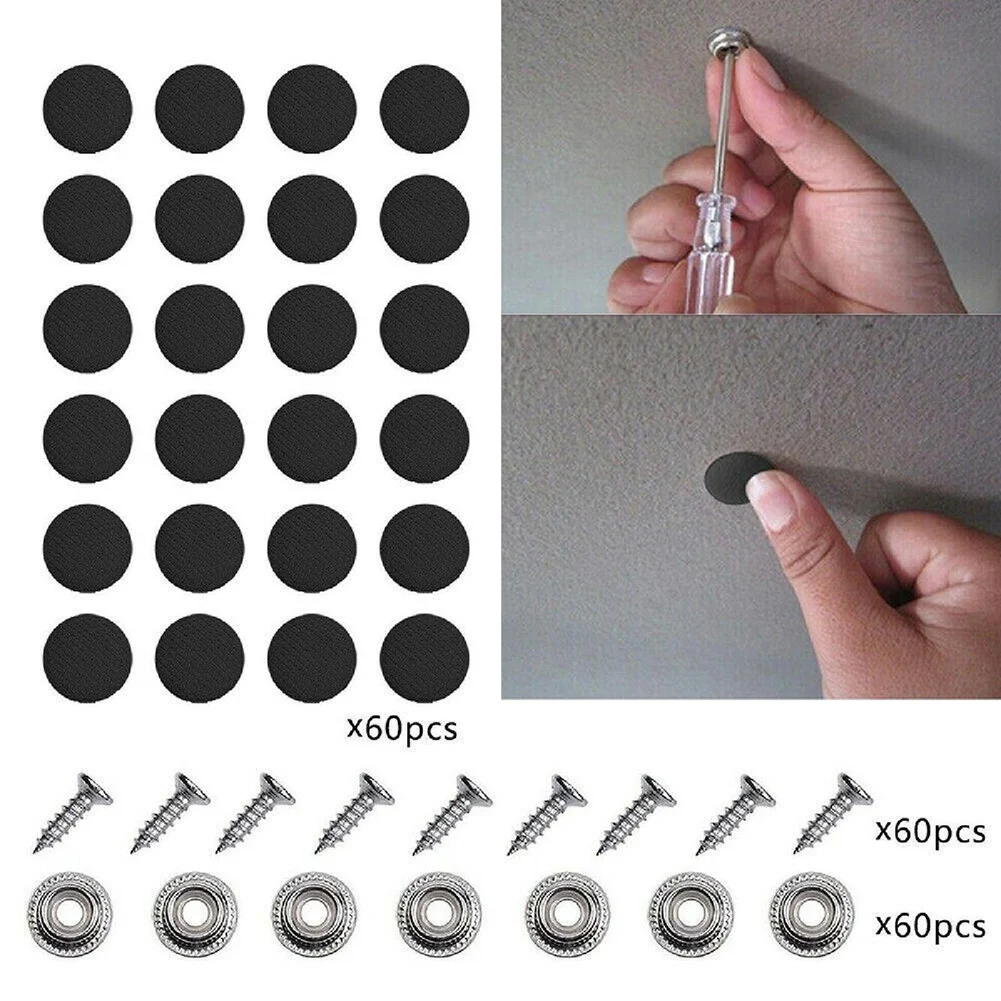 60Pcs/Set Car Roof Buckles Repair Headliner Fixing Repair Pin Snap W/Screws Nail Home Replace Vehicle Accessories Car Spare Part
60Pcs/Set Car Roof Buckles Repair Headliner Fixing Repair Pin Snap W/Screws Nail Home Replace Vehicle Accessories Car Spare Part