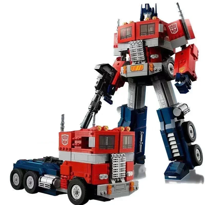 1508PCS Transformation Robot Car Toys Optimus Prime Building Blocks 10302 Truck Autobot Deformation Movies Gift For Children
1508PCS Transformation Robot Car Toys Optimus Prime Building Blocks 10302 Truck Autobot Deformation Movies Gift For Children