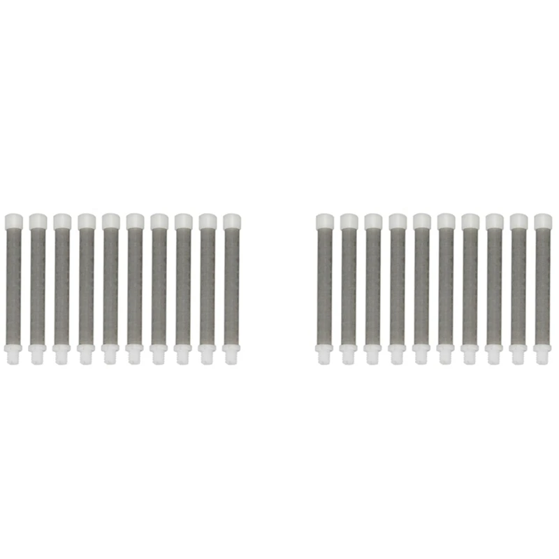 20Pc Airless Filter 60 Mesh Airless Spray Filter 304 Stainless Steel For Wagner Airless Paint Spray Corrosion Resistance
20Pc Airless Filter 60 Mesh Airless Spray Filter 304 Stainless Steel For Wagner Airless Paint Spray Corrosion Resistance