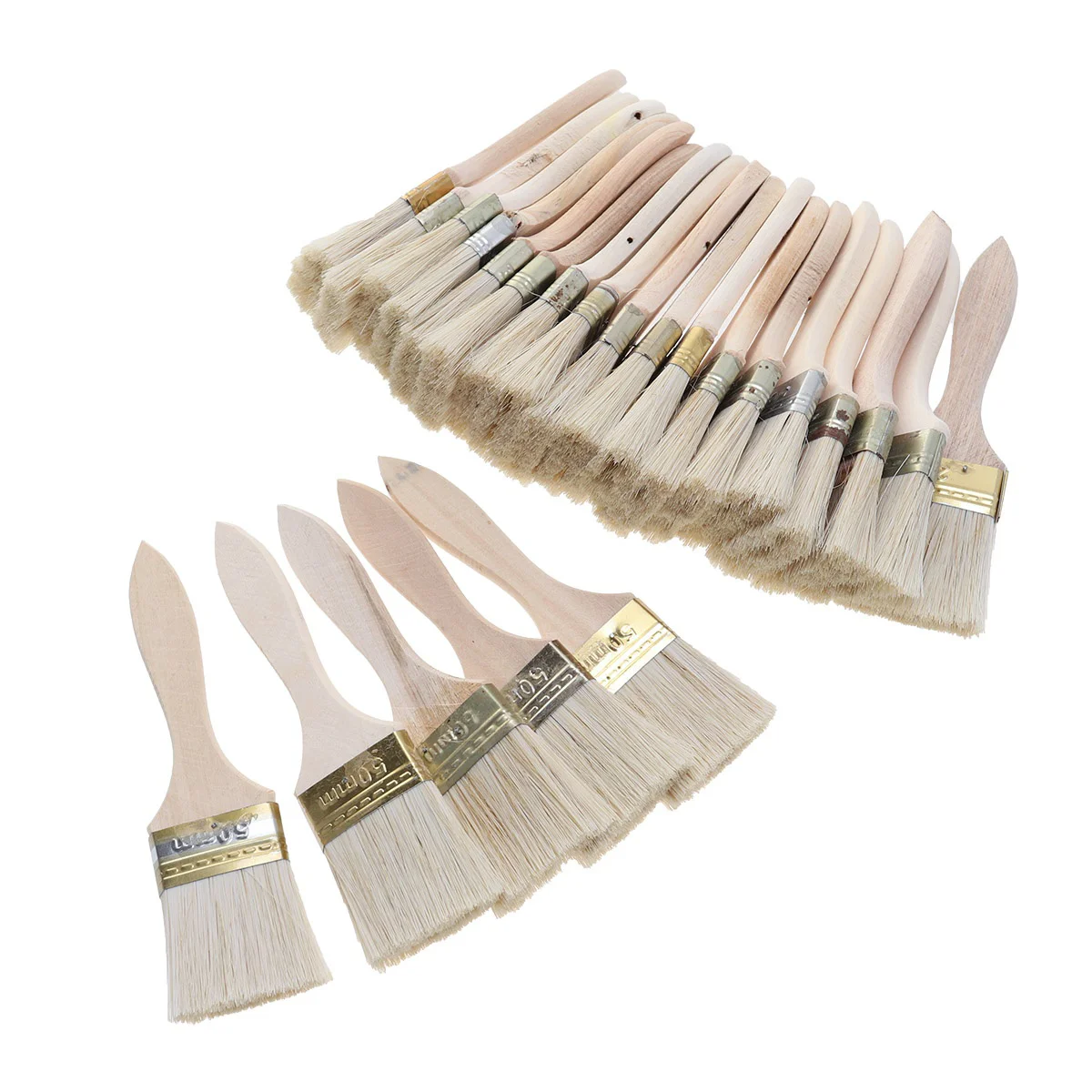 Paint Brushes Durable Wooden Handle Bristle Premium Painting Tool Brush for Furniture Home Wall Painting
Paint Brushes Durable Wooden Handle Bristle Premium Painting Tool Brush for Furniture Home Wall Painting