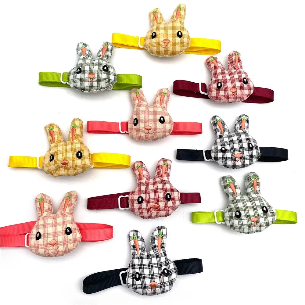 

30/50pcs Easter Bow Ties Rabbit Style Neckties Puppy Cat Dog Bowties Collars Pet Dog Grooming Products for Small Dog Supplies