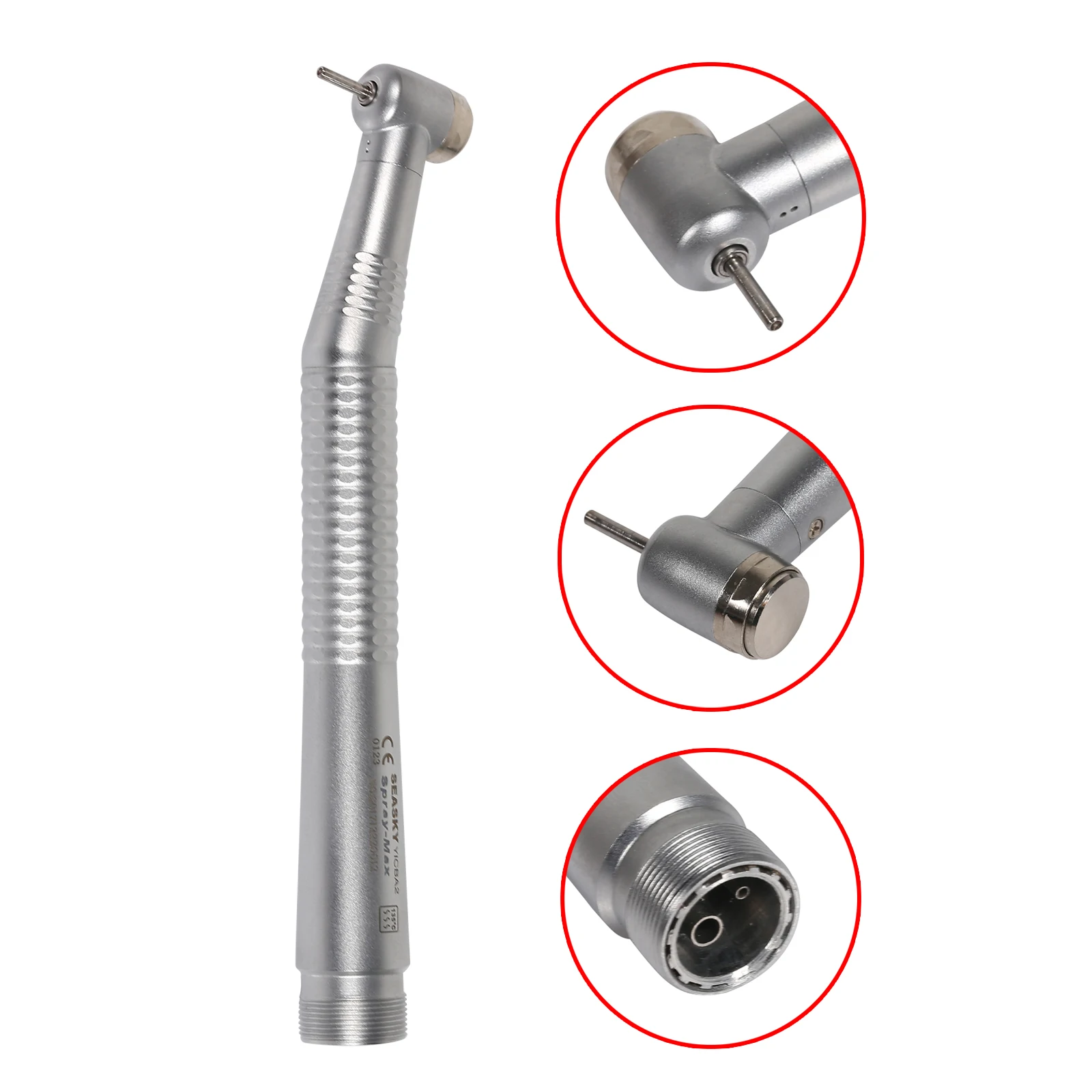 NSK Style SEASKY Dental Pana Max Standard High Speed Handpiece 2/4 hole Push Button
NSK Style SEASKY Dental Pana Max Standard High Speed Handpiece 2/4 hole Push Button