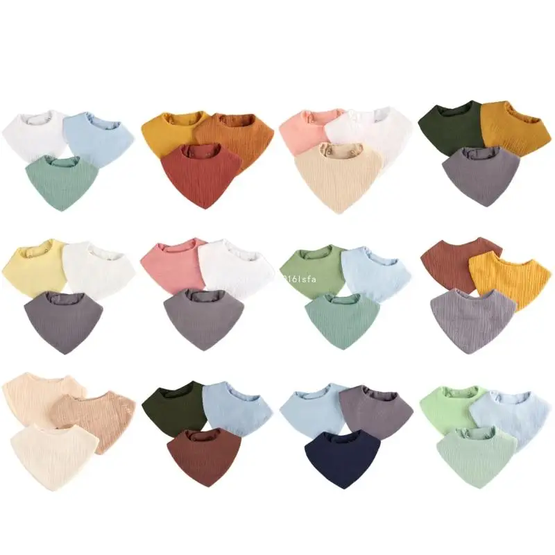 3xTriangle Cotton Bib for Boys Girls Multiple Use Saliva Towel Burp Cloth Exquisite Stitching Bandana Scarf for Dropship
3xTriangle Cotton Bib for Boys Girls Multiple Use Saliva Towel Burp Cloth Exquisite Stitching Bandana Scarf for Dropship