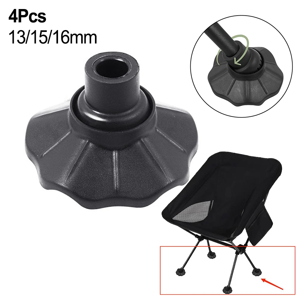 4pcs Camping Chair Flippers Outdoor Camping Chair Foot Pads Chair Leg Mat Non-slip Anti -trap Covers Inner Diameter 13/15/16mm
4pcs Camping Chair Flippers Outdoor Camping Chair Foot Pads Chair Leg Mat Non-slip Anti -trap Covers Inner Diameter 13/15/16mm