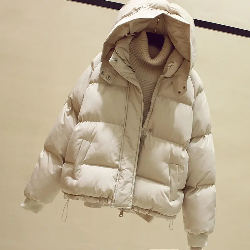 2023 Winter New Women's Fashion Down Jacket Coat for Short Wadded Jacket Style Loose Warm Cotton Padded Thickened Female Coat
2023 Winter New Women's Fashion Down Jacket Coat for Short Wadded Jacket Style Loose Warm Cotton Padded Thickened Female Coat