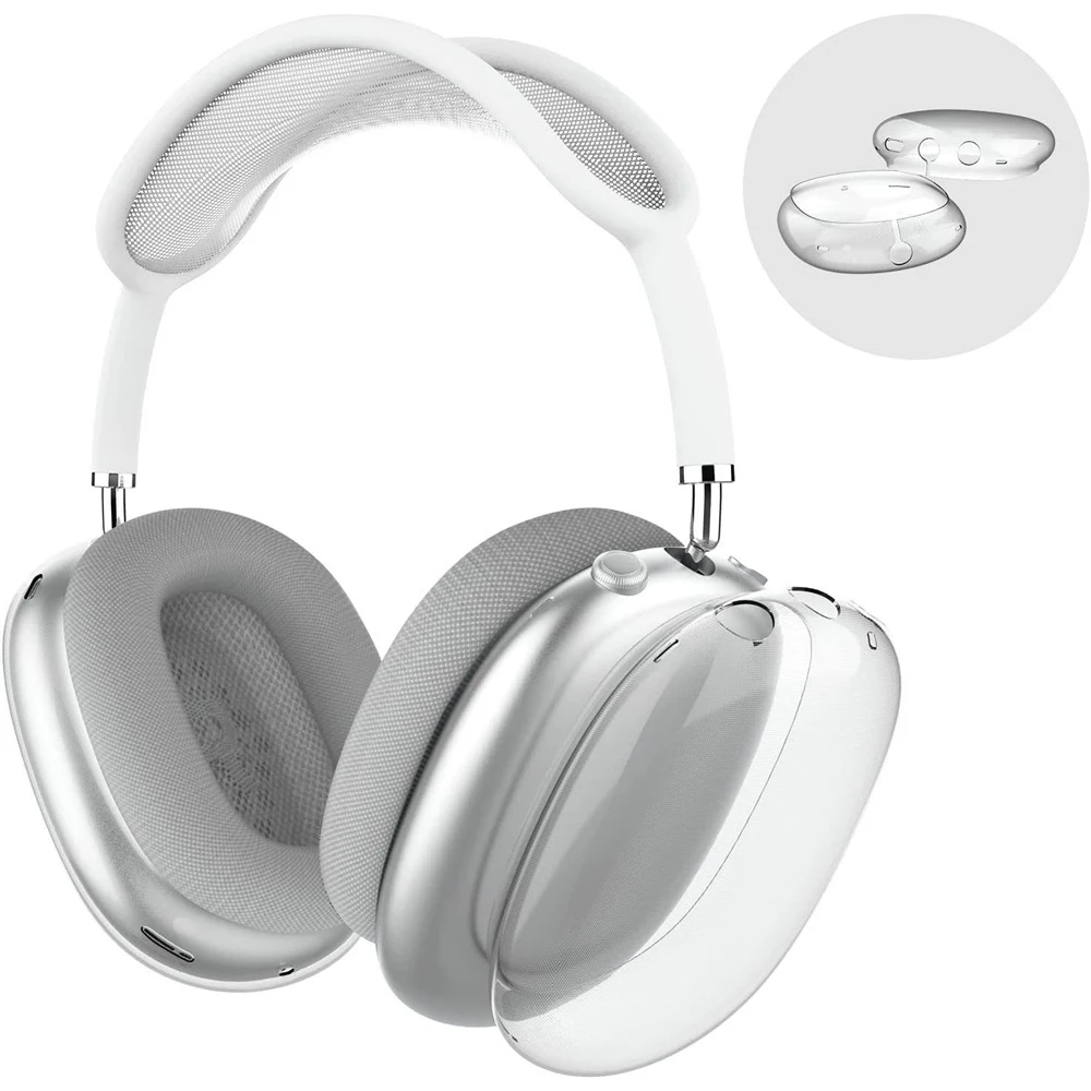 Мягкий прозрачный чехол с защитой от царапин для AirPods Max, беспроводные противоударные наушники из ТПУ, чехол
Мягкий прозрачный чехол с защитой от царапин для AirPods Max, беспроводные противоударные наушники из ТПУ, чехол