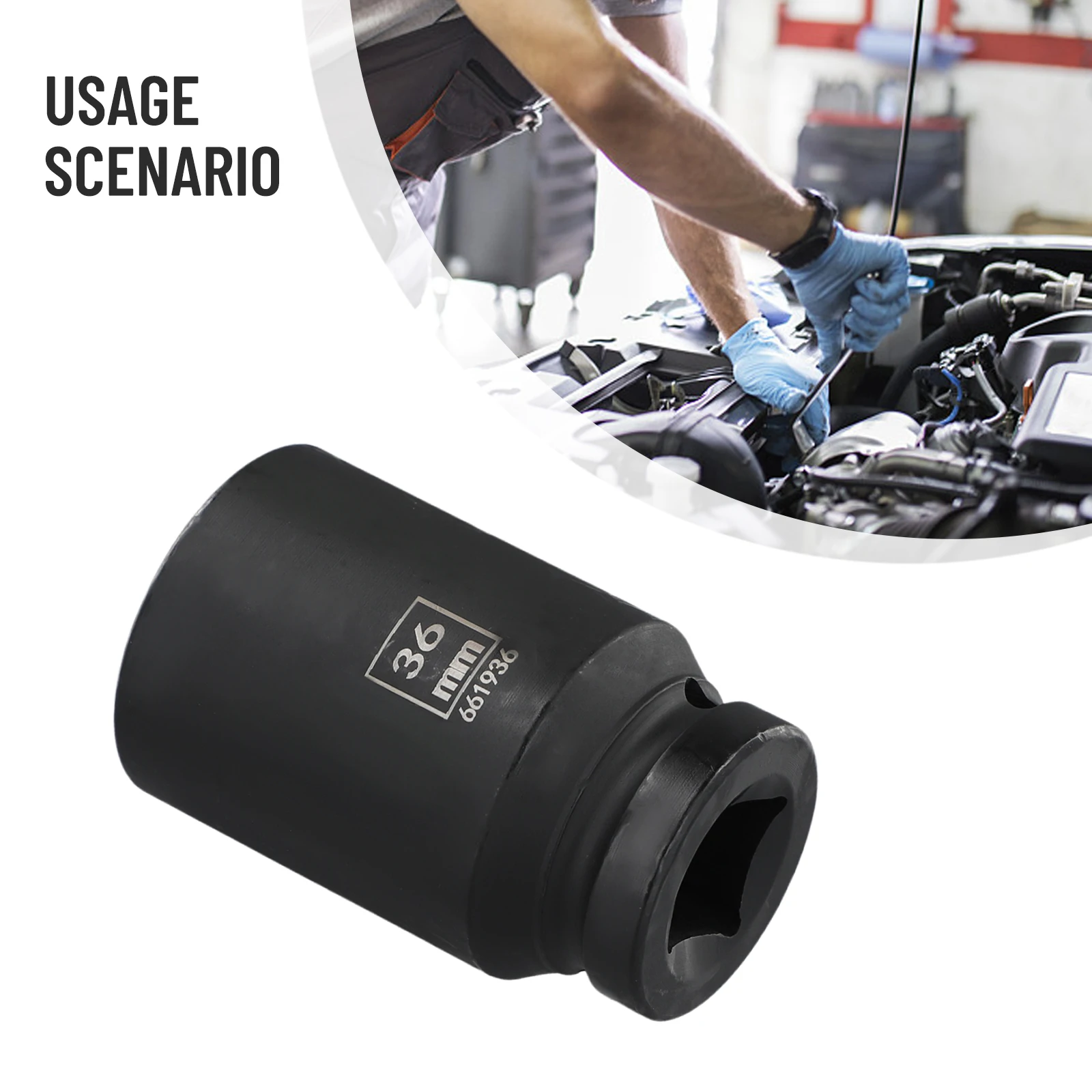 Drive Deep Impact Sockets Metric Air Pneumatic Socket Wrench Head 36mm Standard Durable Car Auto Truck Repair Tools
Drive Deep Impact Sockets Metric Air Pneumatic Socket Wrench Head 36mm Standard Durable Car Auto Truck Repair Tools