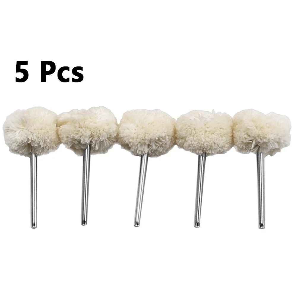 5pcs Wool Polishing Brush Grinding Buffing Wheel Grinder Head Drill Rotary Tool Accessories For Metal Jewelry Polishing
5pcs Wool Polishing Brush Grinding Buffing Wheel Grinder Head Drill Rotary Tool Accessories For Metal Jewelry Polishing