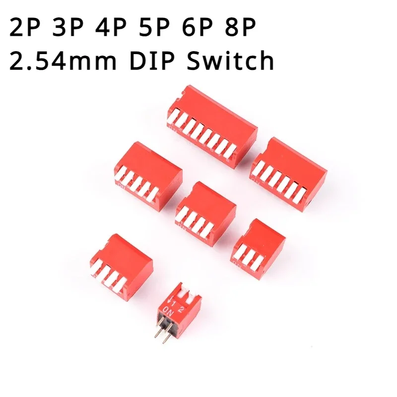 2.54mm RED DIP side dial toggle coding switch touch ON/OFF DP 2P 3P 4P 5P 6P 8P DP-02P DP-06P DP-08P DP-4P DP-5P DP-3P
2.54mm RED DIP side dial toggle coding switch touch ON/OFF DP 2P 3P 4P 5P 6P 8P DP-02P DP-06P DP-08P DP-4P DP-5P DP-3P