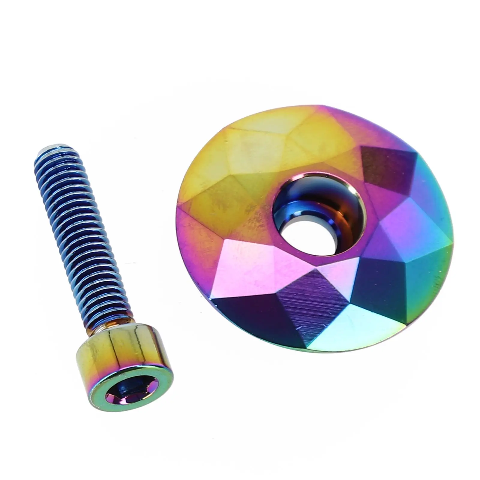 Bolt Bicycle Headset Cap Universal With Screw For 28.6mm Mountain Bike 5mm Hex Wrench Aluminum Alloy For 28.6mm
Bolt Bicycle Headset Cap Universal With Screw For 28.6mm Mountain Bike 5mm Hex Wrench Aluminum Alloy For 28.6mm