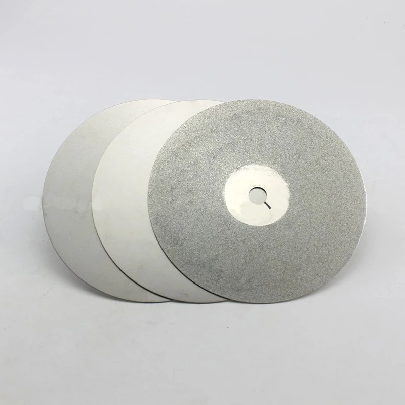 3Pcs 4''/6''/8''150mm Diamond-Coated Grinding Wheel Disc 240/600/3000 Grit-Flat Lap Polishing Grind Wheel For Jewelry Glass Rock
3Pcs 4''/6''/8''150mm Diamond-Coated Grinding Wheel Disc 240/600/3000 Grit-Flat Lap Polishing Grind Wheel For Jewelry Glass Rock