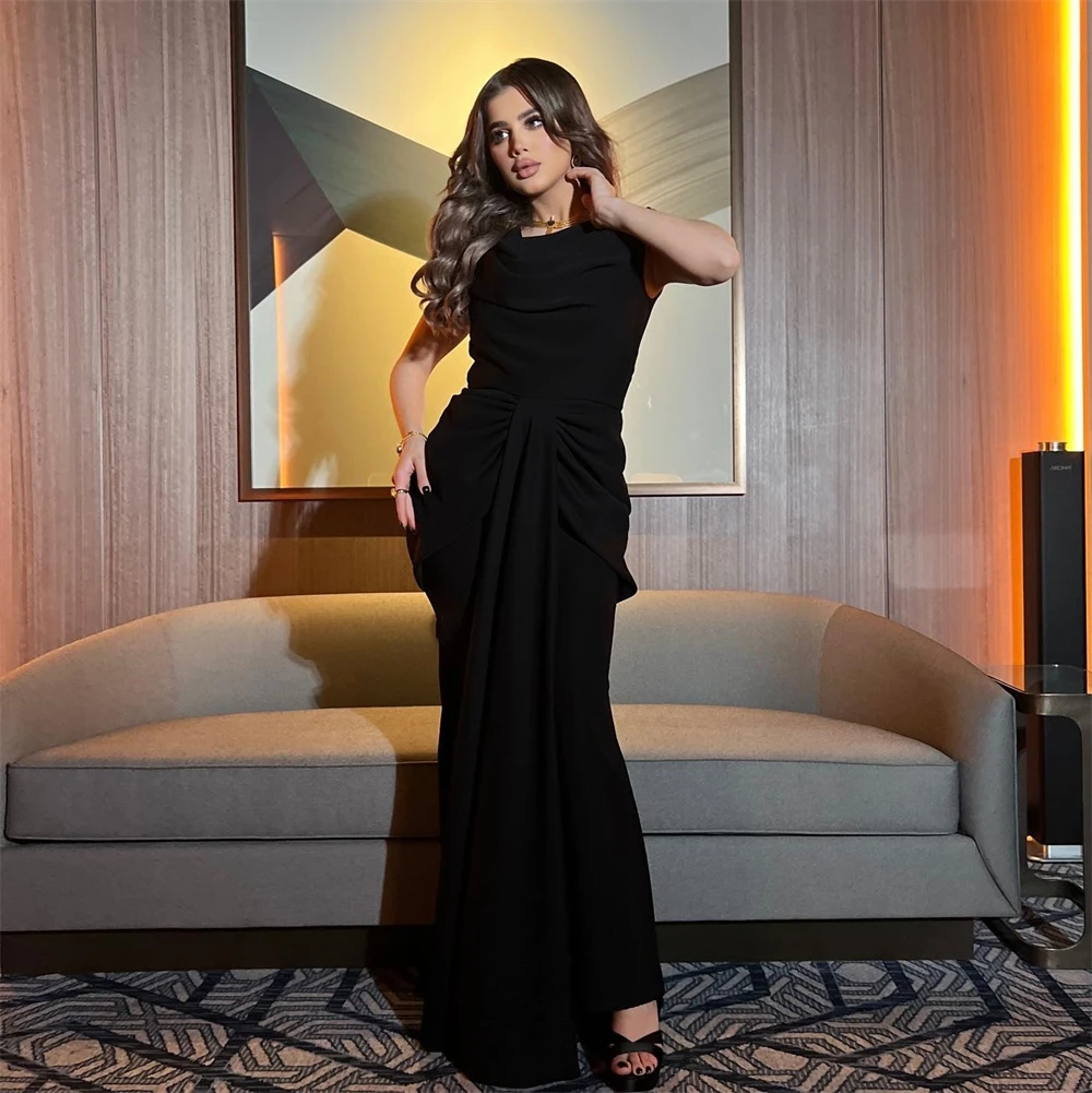 Prom Dress Saudi Arabia Classic Modern Style Formal Evening V-Neck A-line Pleat Ankle-Length Satin Bespoke Occasion Dresses
Prom Dress Saudi Arabia Classic Modern Style Formal Evening V-Neck A-line Pleat Ankle-Length Satin Bespoke Occasion Dresses