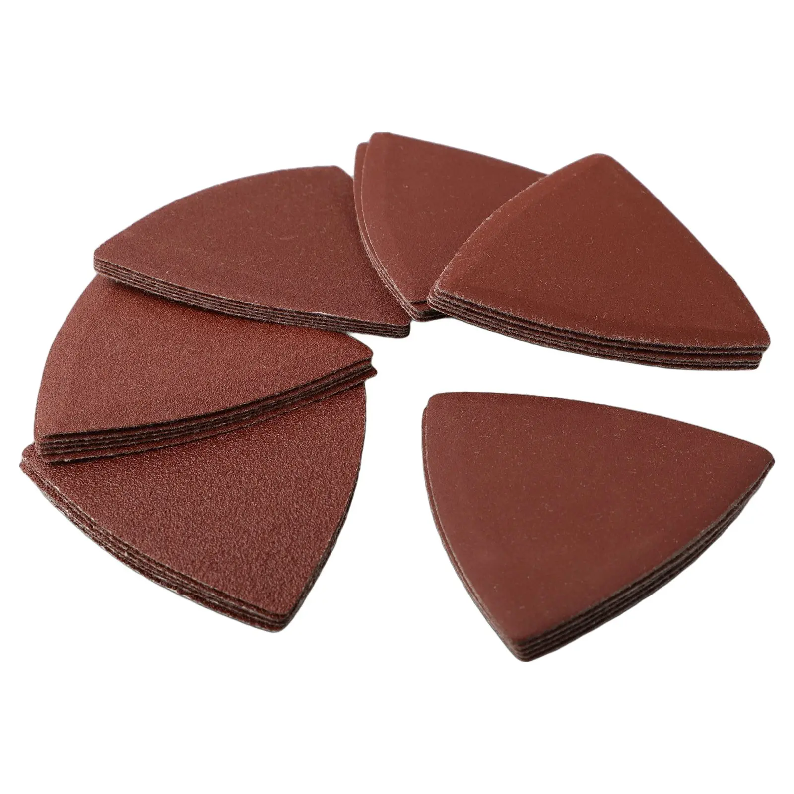 30pcs Triangle Sandpaper Sanding Disc Oscillating Multi Tool Sand Paper Sanding Pad Triangular 80*80*80mm 120 180
30pcs Triangle Sandpaper Sanding Disc Oscillating Multi Tool Sand Paper Sanding Pad Triangular 80*80*80mm 120 180