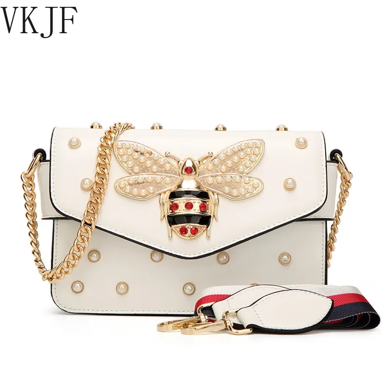 

2024 Hot Sale Women Shoulder Bags Contrast Color Splicing Little bee Bags Fashion Designer Handbag Casual Shoulder Messenger Bag