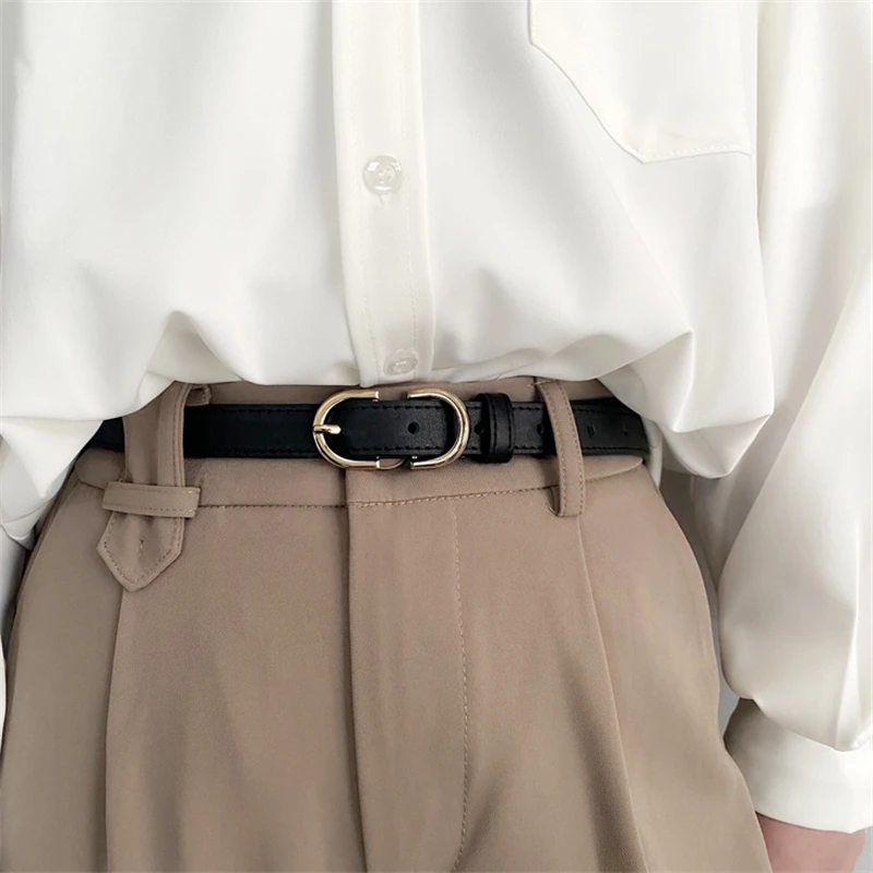 Fashion Belt for Women Jeans Versatile Womens Sweater Dress Accessories Leather Casual Thin Female Waistband Width 1.8cm
Fashion Belt for Women Jeans Versatile Womens Sweater Dress Accessories Leather Casual Thin Female Waistband Width 1.8cm