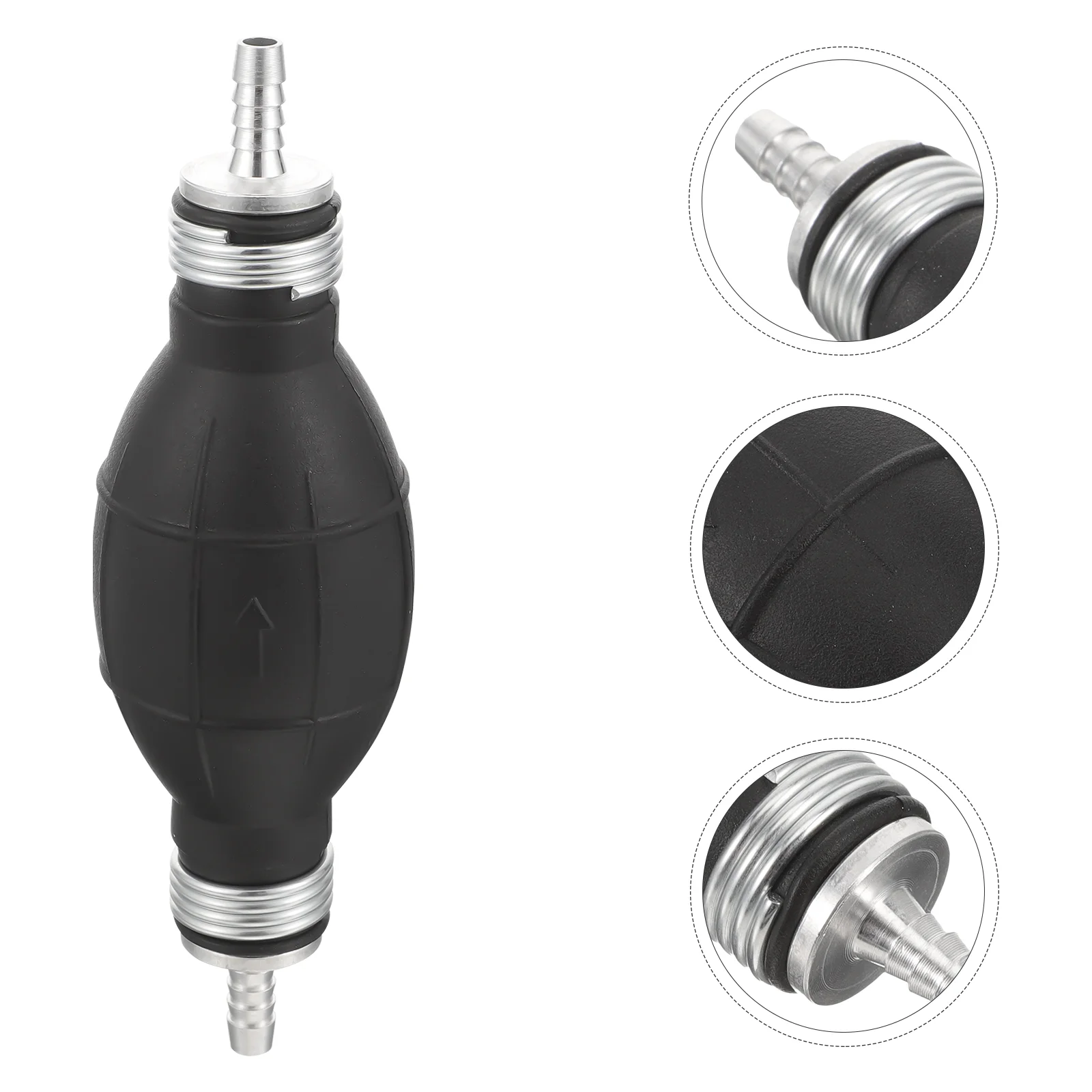 Fuel Pump Rubber Aluminum Hand Fuel Pump Line Hand Primer Bulb All Fuels For Car Boat Marine Outboard Black (6mm)
Fuel Pump Rubber Aluminum Hand Fuel Pump Line Hand Primer Bulb All Fuels For Car Boat Marine Outboard Black (6mm)