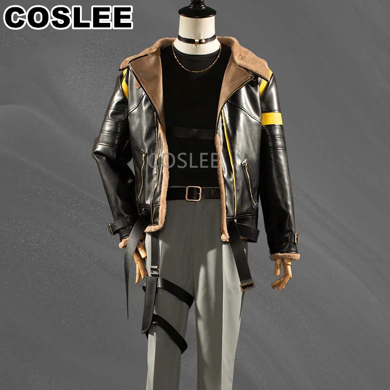 COSLEE Vtuber Luxiem Nijisanji Luca Kaneshiro Cosplay Costume New Clothes Game Suit Handsome PU Coat Halloween Party Outfit Men
COSLEE Vtuber Luxiem Nijisanji Luca Kaneshiro Cosplay Costume New Clothes Game Suit Handsome PU Coat Halloween Party Outfit Men