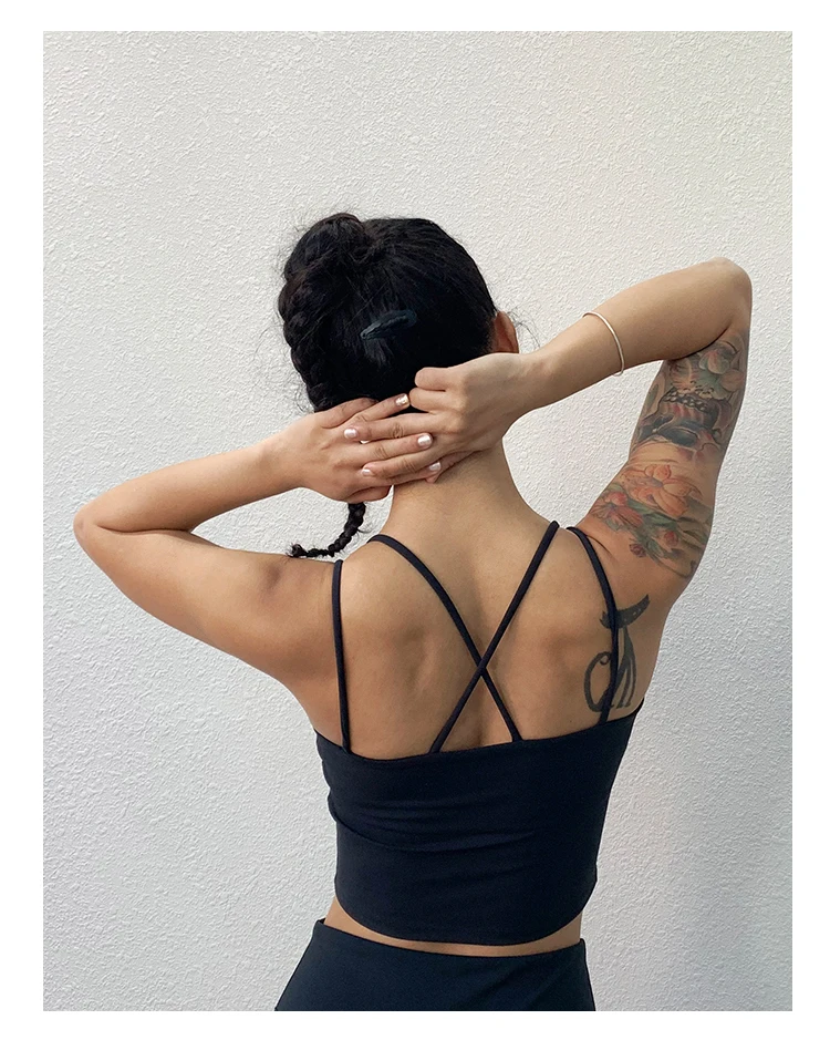 Yoga vests women's gym breathable sexy tights sports vests no steel ring fitness vests bra shock-proof underwear tops
Yoga vests women's gym breathable sexy tights sports vests no steel ring fitness vests bra shock-proof underwear tops