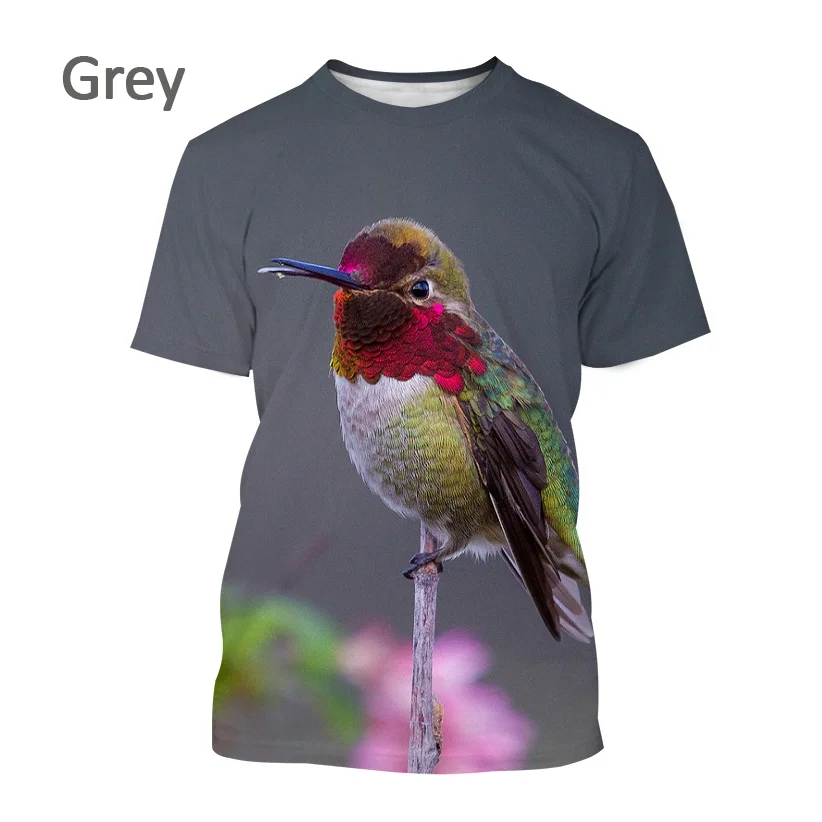 Hot Sale Hummingbird 3D Printing T-shirt Cute Animal Men/Women Harajuku Style Casual T-shirt
Hot Sale Hummingbird 3D Printing T-shirt Cute Animal Men/Women Harajuku Style Casual T-shirt