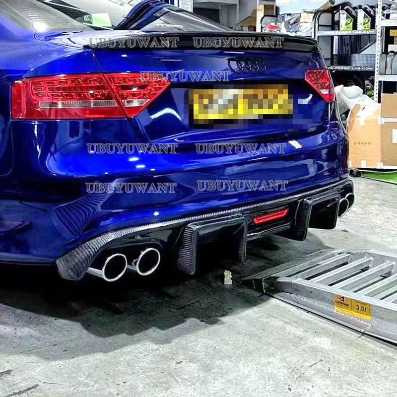 Rear Bumper Diffuser Lip Spoiler For Audi A5 S line S5 Coupe 2008-2015 Real Carbon fiber Non For A5 Standard
Rear Bumper Diffuser Lip Spoiler For Audi A5 S line S5 Coupe 2008-2015 Real Carbon fiber Non For A5 Standard