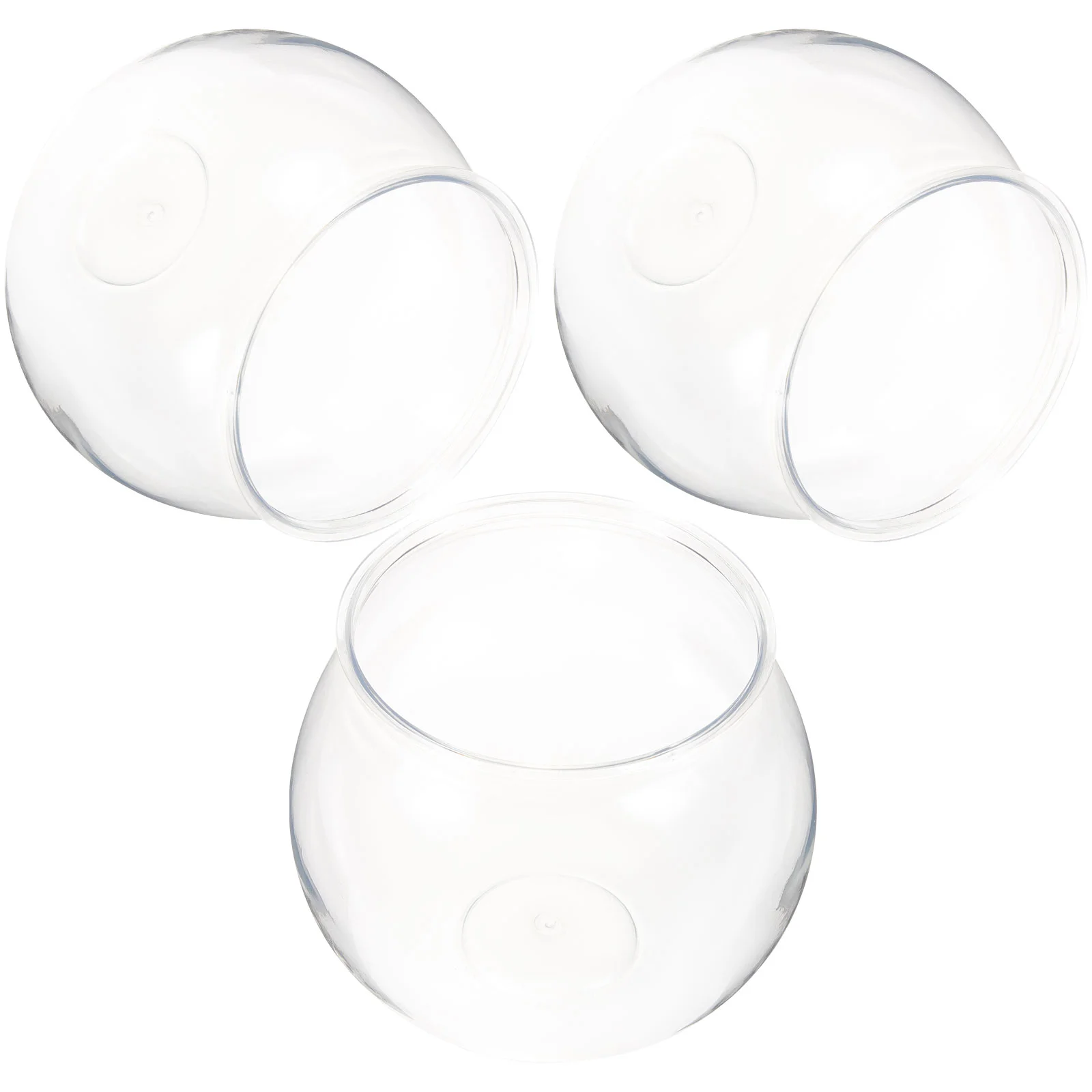 3Pcs Plastic Fish Bowl Clear Gold Fish Bowl Shatterproof Small Betta Fish Tank Desktop Round Aquarium Multi-Purpose Bowl
3Pcs Plastic Fish Bowl Clear Gold Fish Bowl Shatterproof Small Betta Fish Tank Desktop Round Aquarium Multi-Purpose Bowl