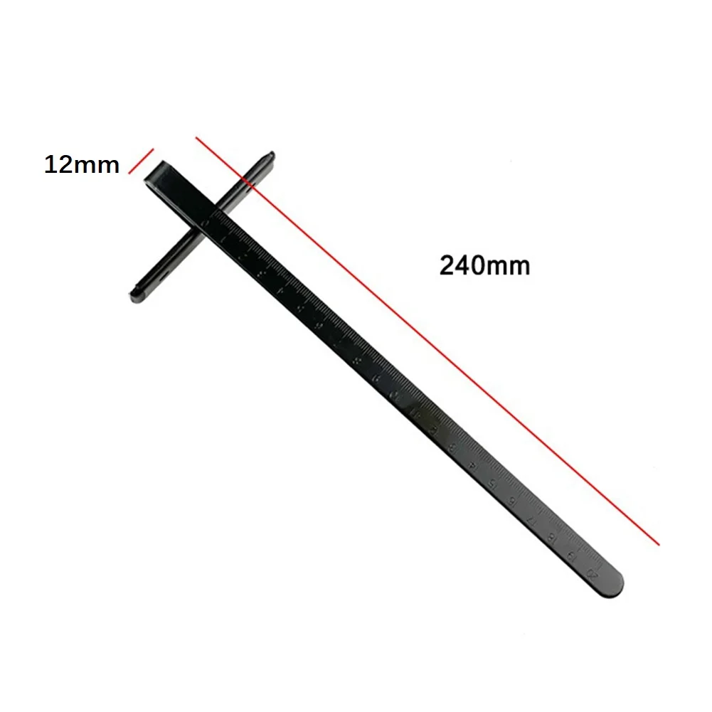 1PC 240mm/7 Inch Electric Circular Saw Scale Ruler Guide Metal Black For Hitach C7 Cutting Machine Accessories
1PC 240mm/7 Inch Electric Circular Saw Scale Ruler Guide Metal Black For Hitach C7 Cutting Machine Accessories