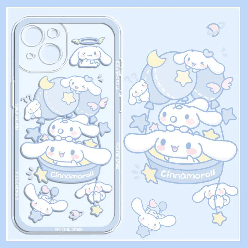 Sanrio Kawaii Cinnamoroll Transparent Phone Case Cute Cartoon Anime Figure iPhone11 7 8Plus Xsmax Shell Se36Sxr Gift for Kids
Sanrio Kawaii Cinnamoroll Transparent Phone Case Cute Cartoon Anime Figure iPhone11 7 8Plus Xsmax Shell Se36Sxr Gift for Kids