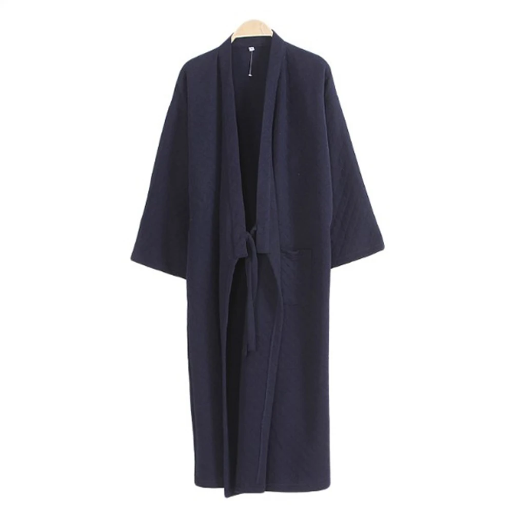 Men Casual Japanese Kimono Yukata Long Bathrobe Pajamas, M~L Size, Navy Blue/ Black / Light Gray, Cotton Fabric, Nightwear
Men Casual Japanese Kimono Yukata Long Bathrobe Pajamas, M~L Size, Navy Blue/ Black / Light Gray, Cotton Fabric, Nightwear