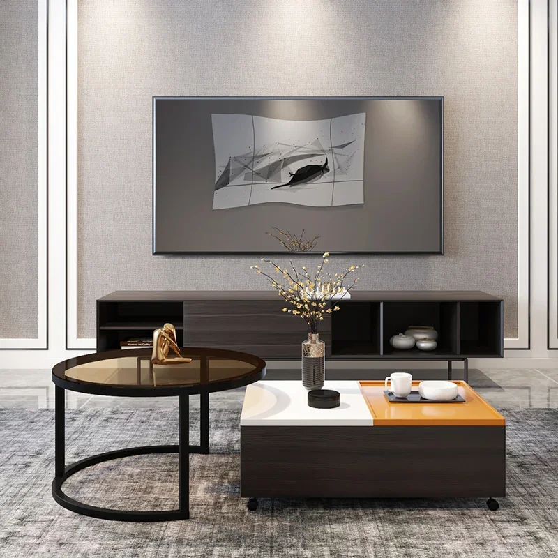 Nordic coffee table combination creative wrought iron round coffee table living room home small apartment
Nordic coffee table combination creative wrought iron round coffee table living room home small apartment