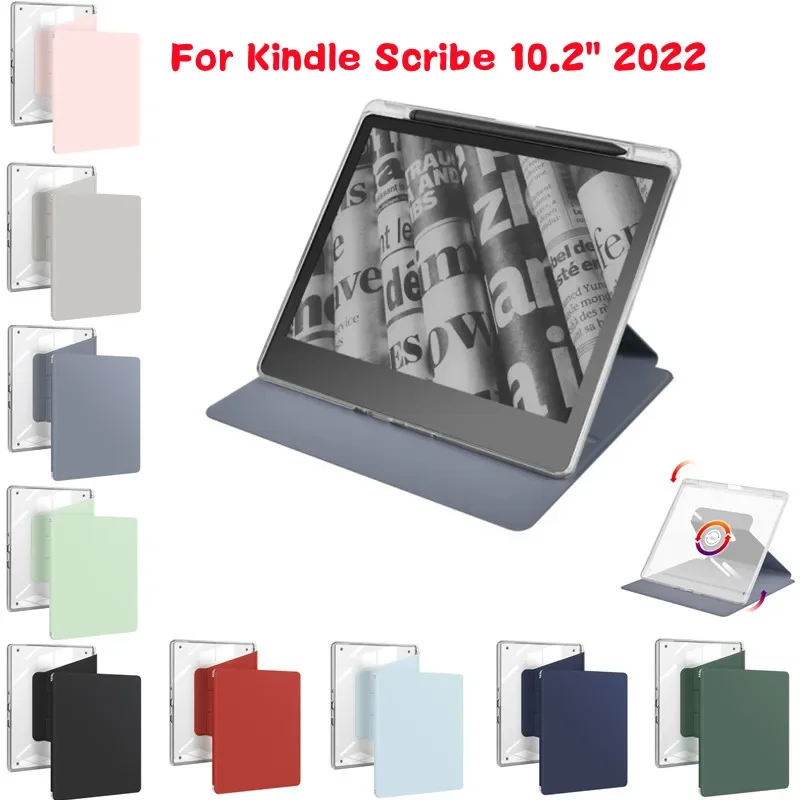 Умная Магнитная деталь для Kindle Scribe 2022 дюйма, Многофункциональная подставка из мягкого ТПУ и поликарбоната со слотом для ручки, чехол с автоматическим пробуждением/спящим режимом
Умная Магнитная деталь для Kindle Scribe 2022 дюйма, Многофункциональная подставка из мягкого ТПУ и поликарбоната со слотом для ручки, чехол с автоматическим пробуждением/спящим режимом