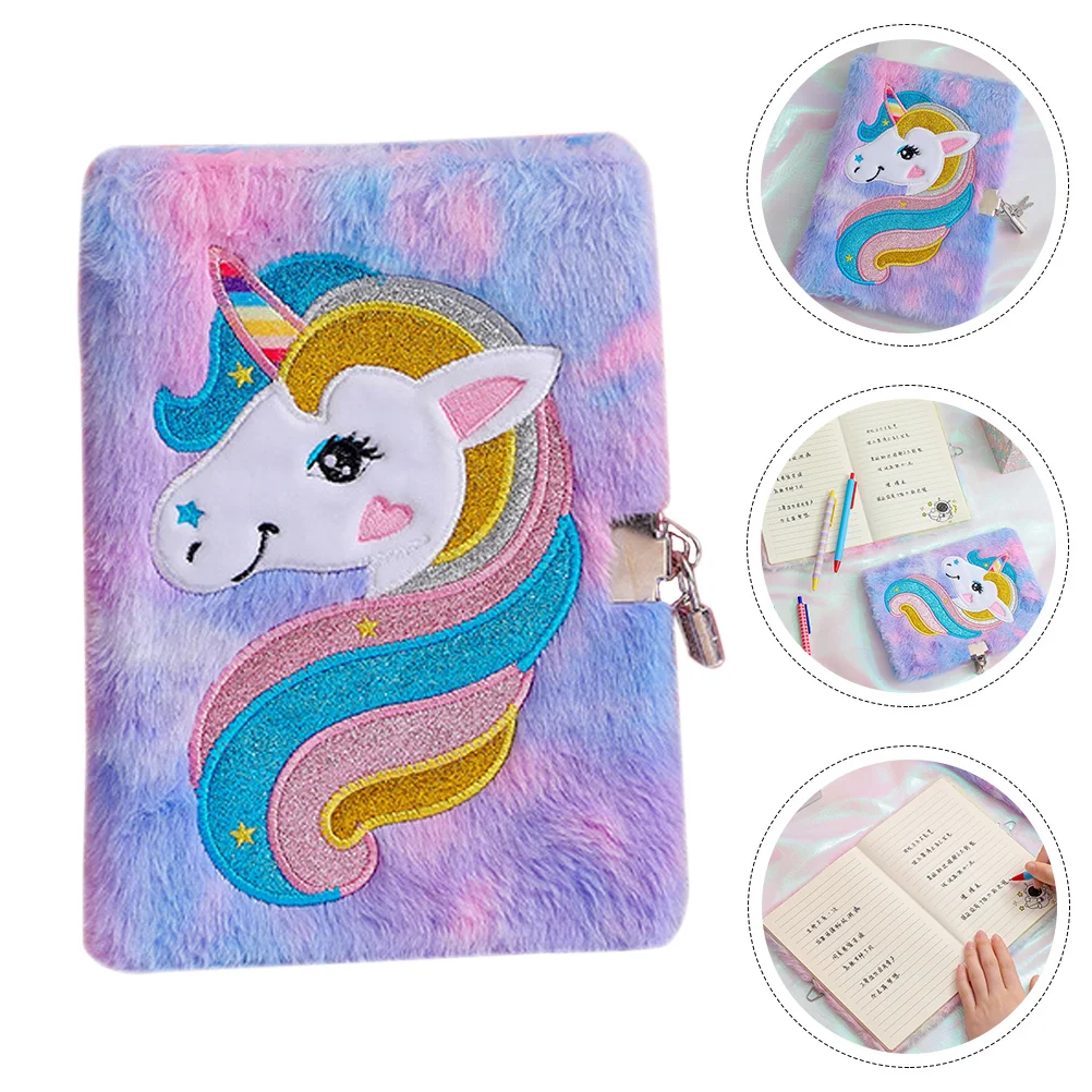 Kid Gift Notebook The Girl Plush Dairy Fluffy Diary with Lock for Girls Metal Office
Kid Gift Notebook The Girl Plush Dairy Fluffy Diary with Lock for Girls Metal Office