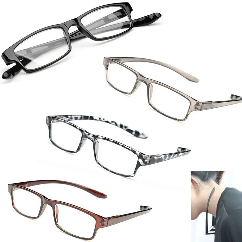 

1 PC Reading Glasses Unisex Ultralight PC Frame Portable Presbyopic Eyeglasses High-definition Vision Care +1.0~+4.0