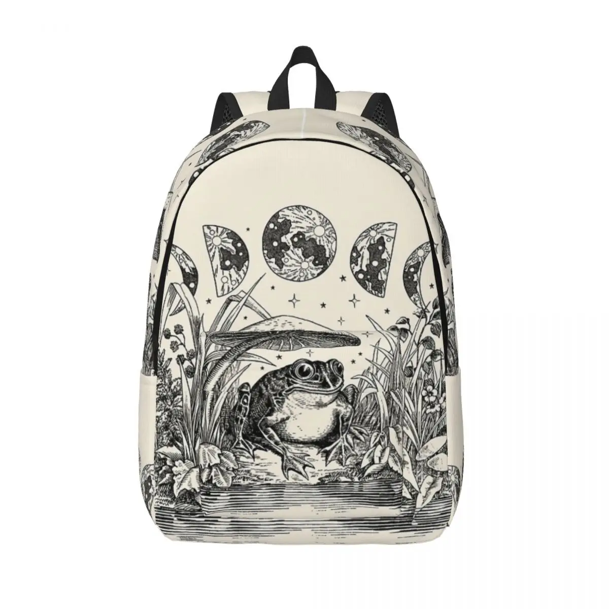 Cottagecore Aesthetic Frog Backpack for Boy Girl Student School Bookbag Mushroom Witchcraft Vintage Dark Daypack Bag
Cottagecore Aesthetic Frog Backpack for Boy Girl Student School Bookbag Mushroom Witchcraft Vintage Dark Daypack Bag