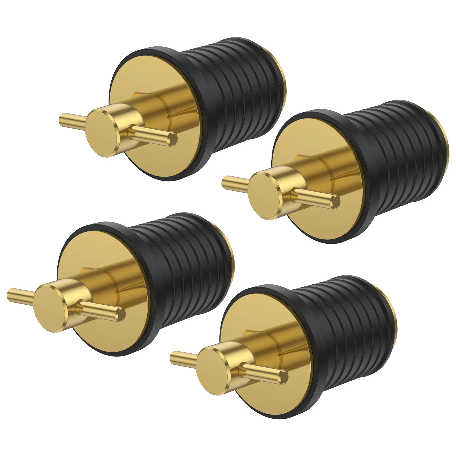 4Pcs T-Handle Drain Plug 25/32mm Metal Marine Boat Drain Rubber Plug Brass Boat Drain Twist Plug Sturdy Marine Boat Accessories
4Pcs T-Handle Drain Plug 25/32mm Metal Marine Boat Drain Rubber Plug Brass Boat Drain Twist Plug Sturdy Marine Boat Accessories