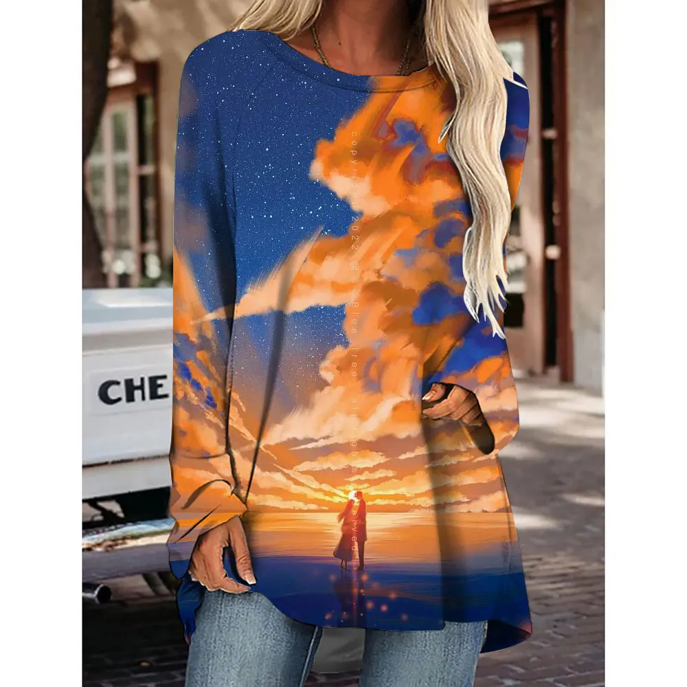 New Fashion Women's Cartoon T-Shirt For Women Girls Party Clothing Autumn Winter Long Sleeve T-Shirt Loose Round Neck Top Tees
New Fashion Women's Cartoon T-Shirt For Women Girls Party Clothing Autumn Winter Long Sleeve T-Shirt Loose Round Neck Top Tees