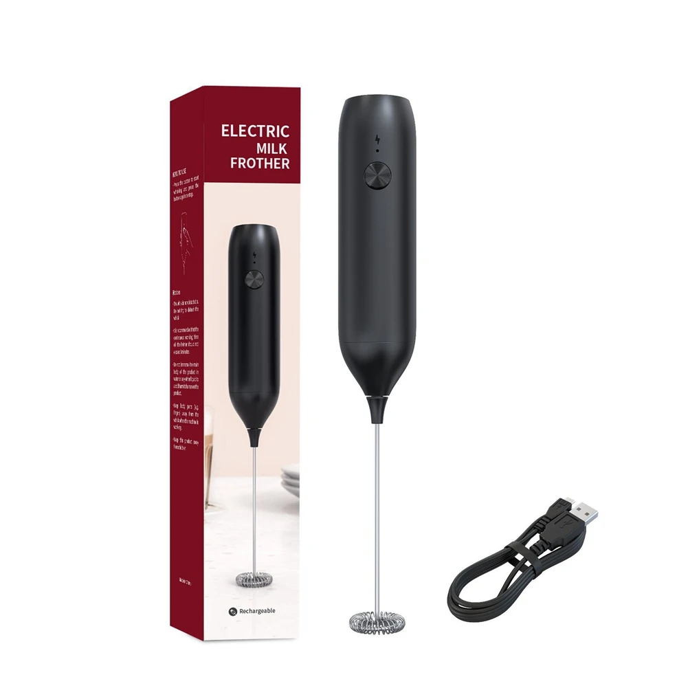 Handheld Electric Milk Frother USB Rechargeable Mini Foam Maker Drink Mixer Whisk Beater for Coffee Latte Matcha
Handheld Electric Milk Frother USB Rechargeable Mini Foam Maker Drink Mixer Whisk Beater for Coffee Latte Matcha