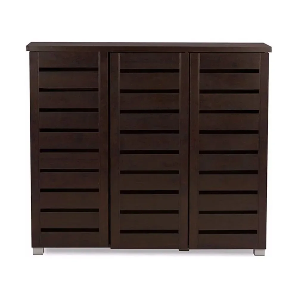 Adalwin 3 Door Shoe Cabinet in Dark Brown Cheap Shoes Storage System Modular Furniture Home Dresser Living Room Cabinets Armoire
Adalwin 3 Door Shoe Cabinet in Dark Brown Cheap Shoes Storage System Modular Furniture Home Dresser Living Room Cabinets Armoire
