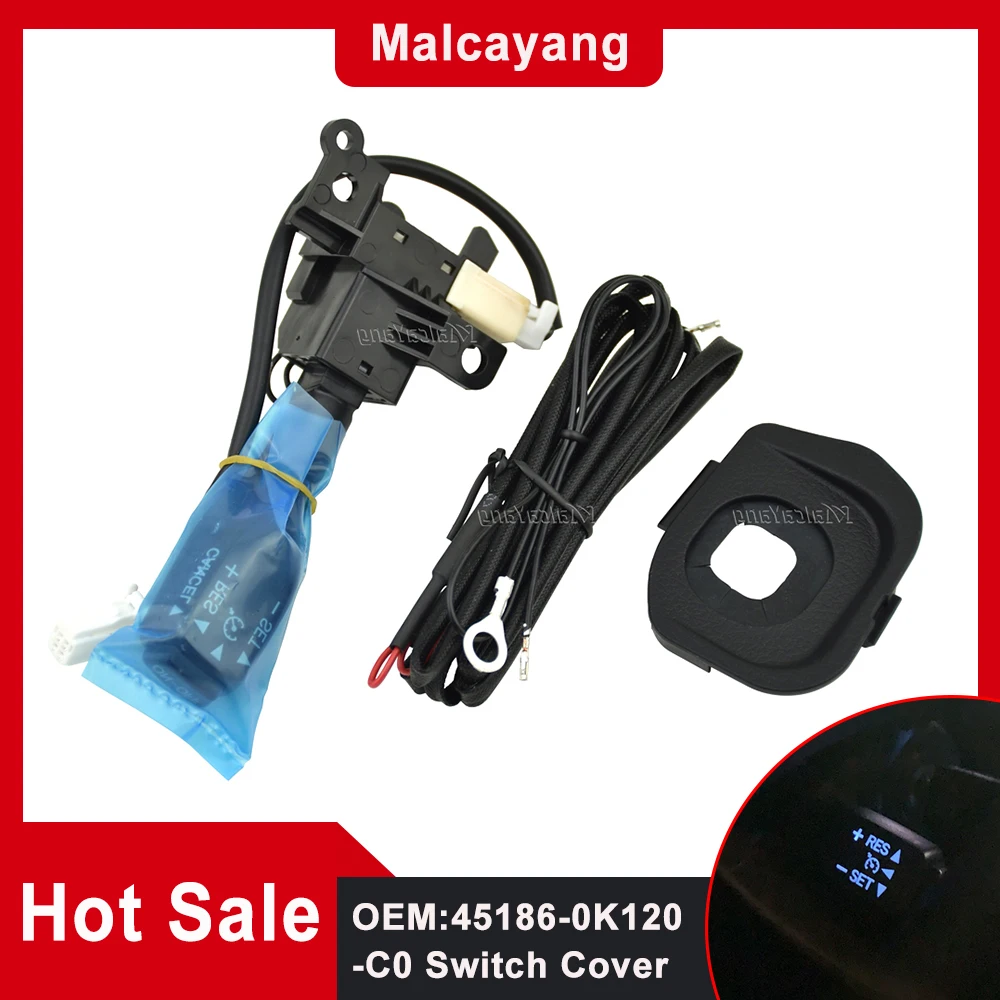 45186-0K120-C0 For Toyota Hilux Revo Fortuner SR5 M70 M80 84 Car Styling LED Steering Wheel Cruise Control Switch 84632-34011
45186-0K120-C0 For Toyota Hilux Revo Fortuner SR5 M70 M80 84 Car Styling LED Steering Wheel Cruise Control Switch 84632-34011