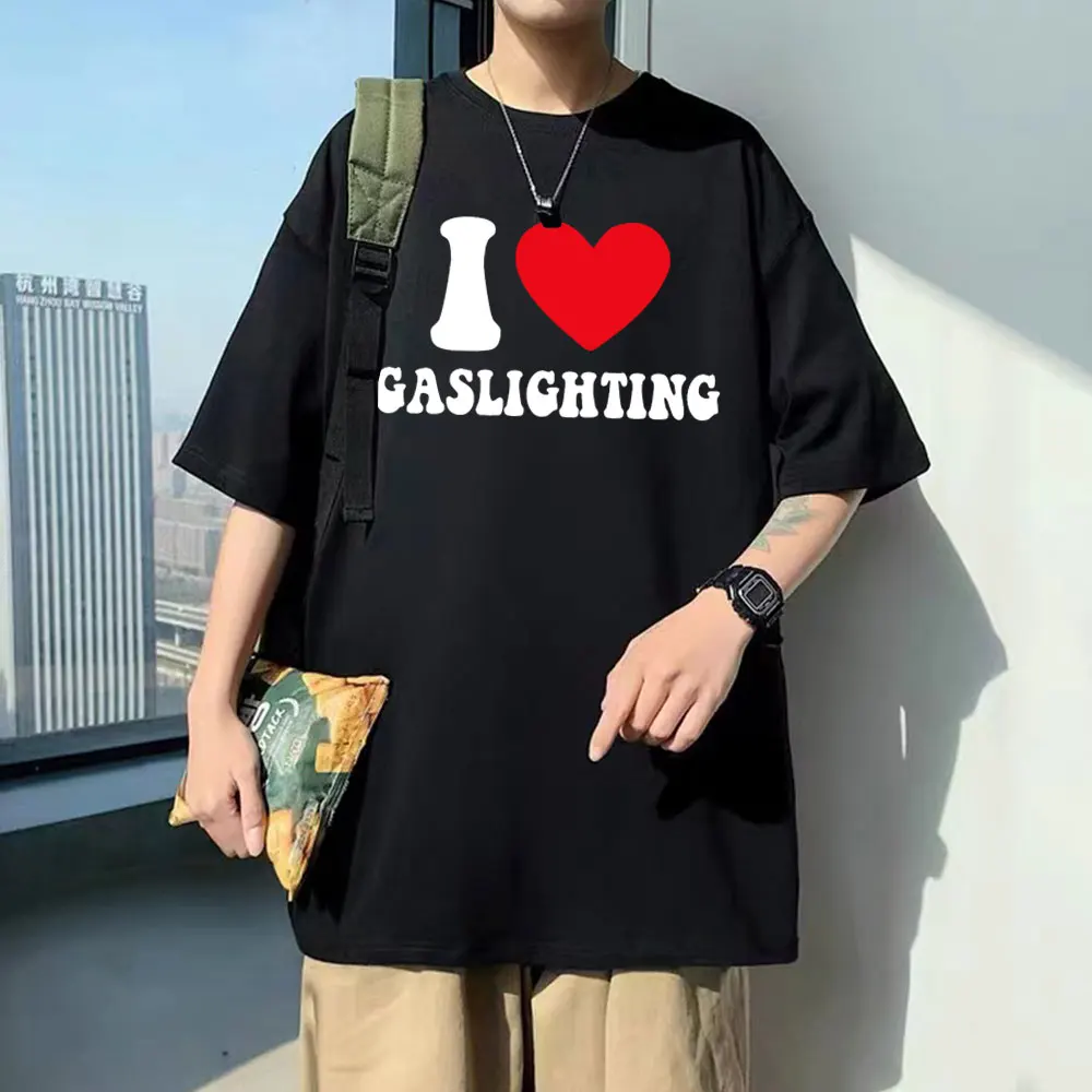 Funny I Love Gaslighting Graphic Print T-shirts Male Oversized Harajuku Streetwear Kawaii Gift Tees Men Women Pure Cotton Tshirt
Funny I Love Gaslighting Graphic Print T-shirts Male Oversized Harajuku Streetwear Kawaii Gift Tees Men Women Pure Cotton Tshirt