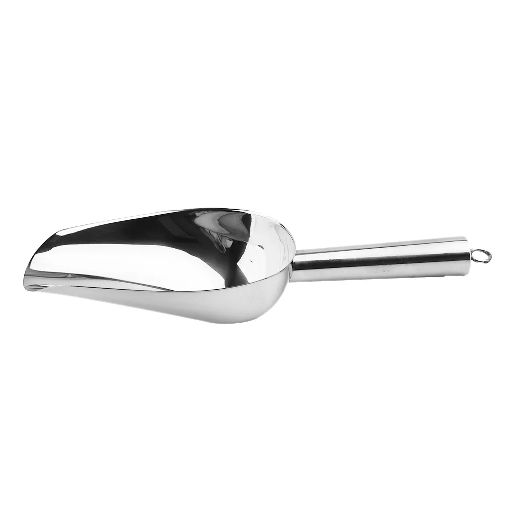 High Quality Kitchen Ice Shovel Stainless Steel Scoops Nonslip Handle Refrigerator Tools Hanging Hole Kitchen Gadgets 12cm 27cm
High Quality Kitchen Ice Shovel Stainless Steel Scoops Nonslip Handle Refrigerator Tools Hanging Hole Kitchen Gadgets 12cm 27cm