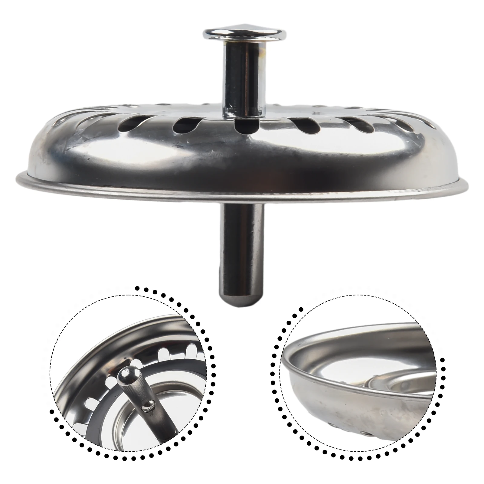Kitchen Sink Sink Plug Sink Strainer Showers Bathroom Sinks Waste Plug Basin Drain Filter Plug Hole Replacement
Kitchen Sink Sink Plug Sink Strainer Showers Bathroom Sinks Waste Plug Basin Drain Filter Plug Hole Replacement