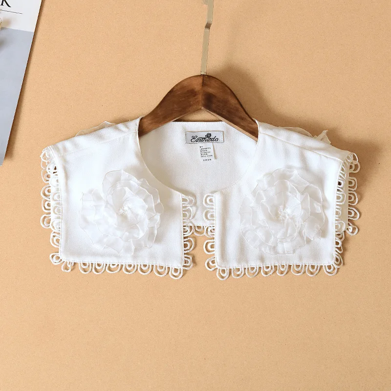 New Detachable Collar for Women Half Shirt Blouse Bottoming Shirt Neck Ruff Fake Collar Mini Cape Choker Neckwear False Collar
New Detachable Collar for Women Half Shirt Blouse Bottoming Shirt Neck Ruff Fake Collar Mini Cape Choker Neckwear False Collar