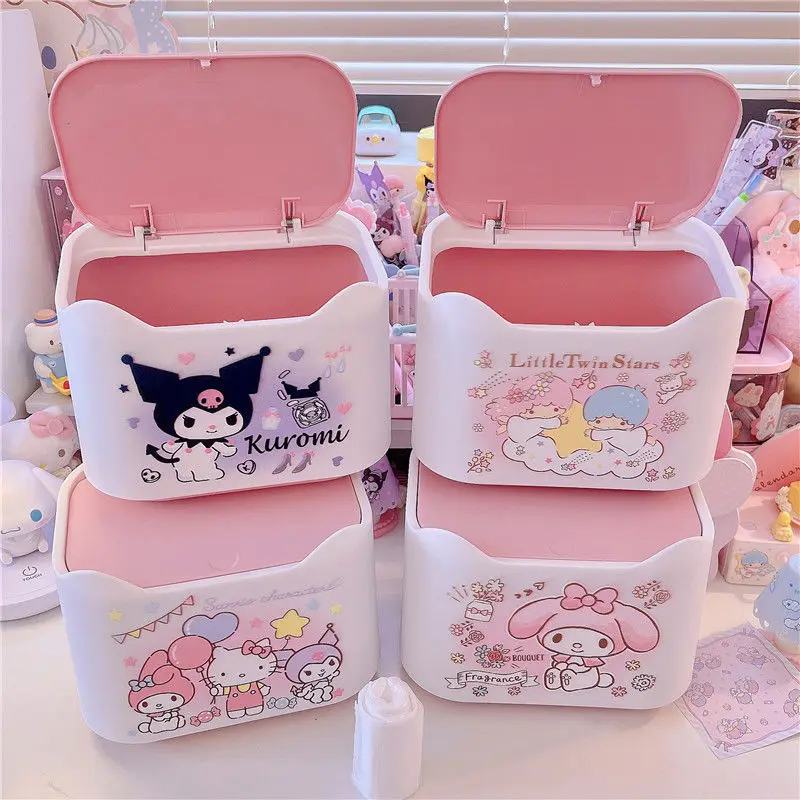 Мусорная корзина Sanrio Kuromi Kawaii, милый мультяшный мой мелодия, аниме, офис, гостиная, рабочий стол, маленький размер, детские игрушки, подарки для девочек
Мусорная корзина Sanrio Kuromi Kawaii, милый мультяшный мой мелодия, аниме, офис, гостиная, рабочий стол, маленький размер, детские игрушки, подарки для девочек