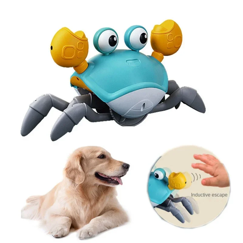 

Smart Dog Toys nduction Escape Crab Rechargeable Electric Pet Toy Interactive Toys For Puppy Small Medium Large dog Pet Product